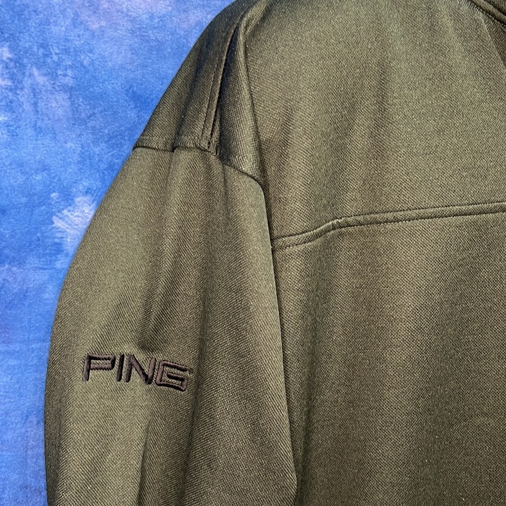 Awesome Ping Half Zip Pull Over Performance Sweat… - image 3